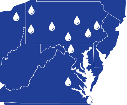 Updated Map including Virginia Beach