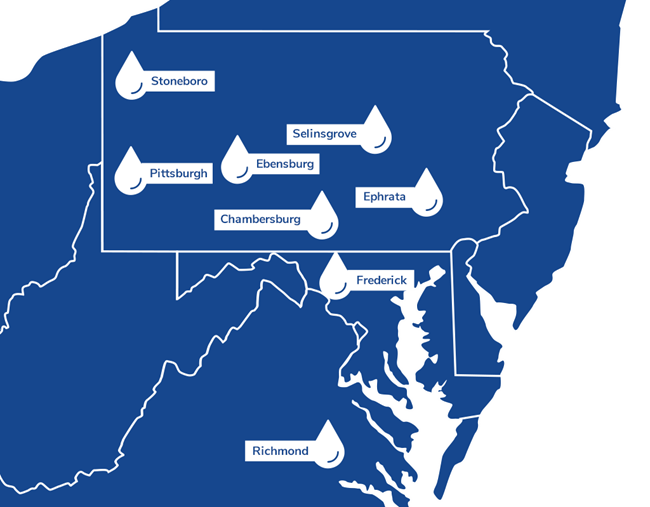 Locations Map Locations Map